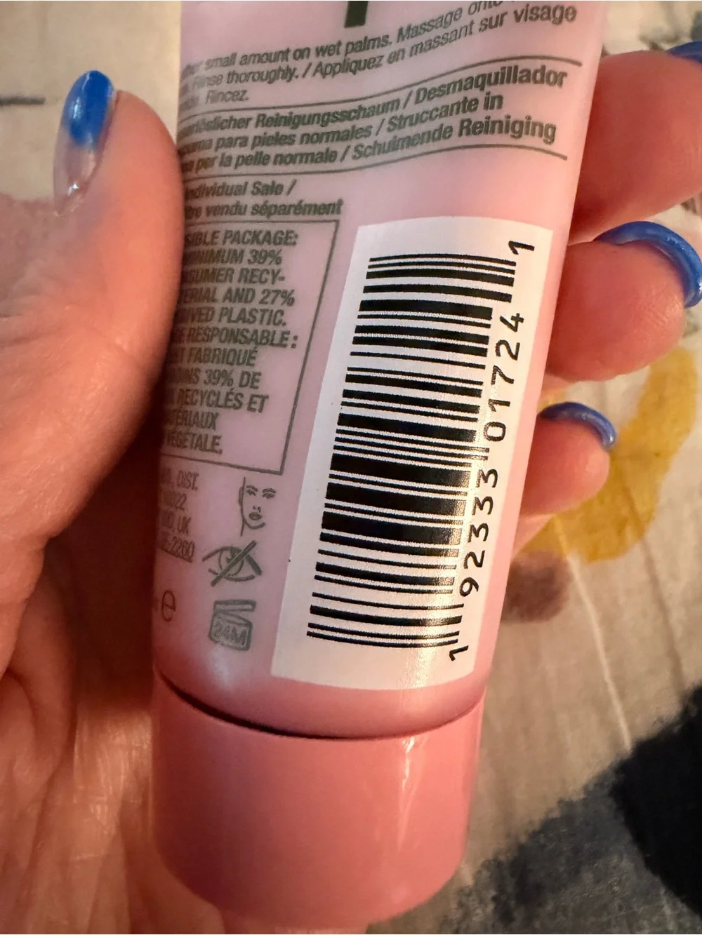 CLINIQUE All About Clean Rinse-Off Foaming Cleanser NEW Travel Size